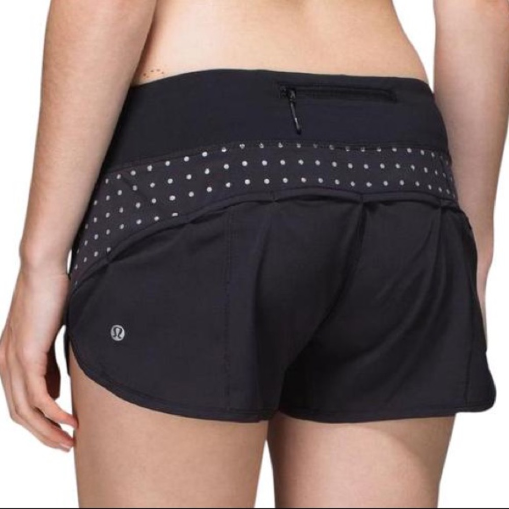 lululemon Speed Short Reflective Polka Dot